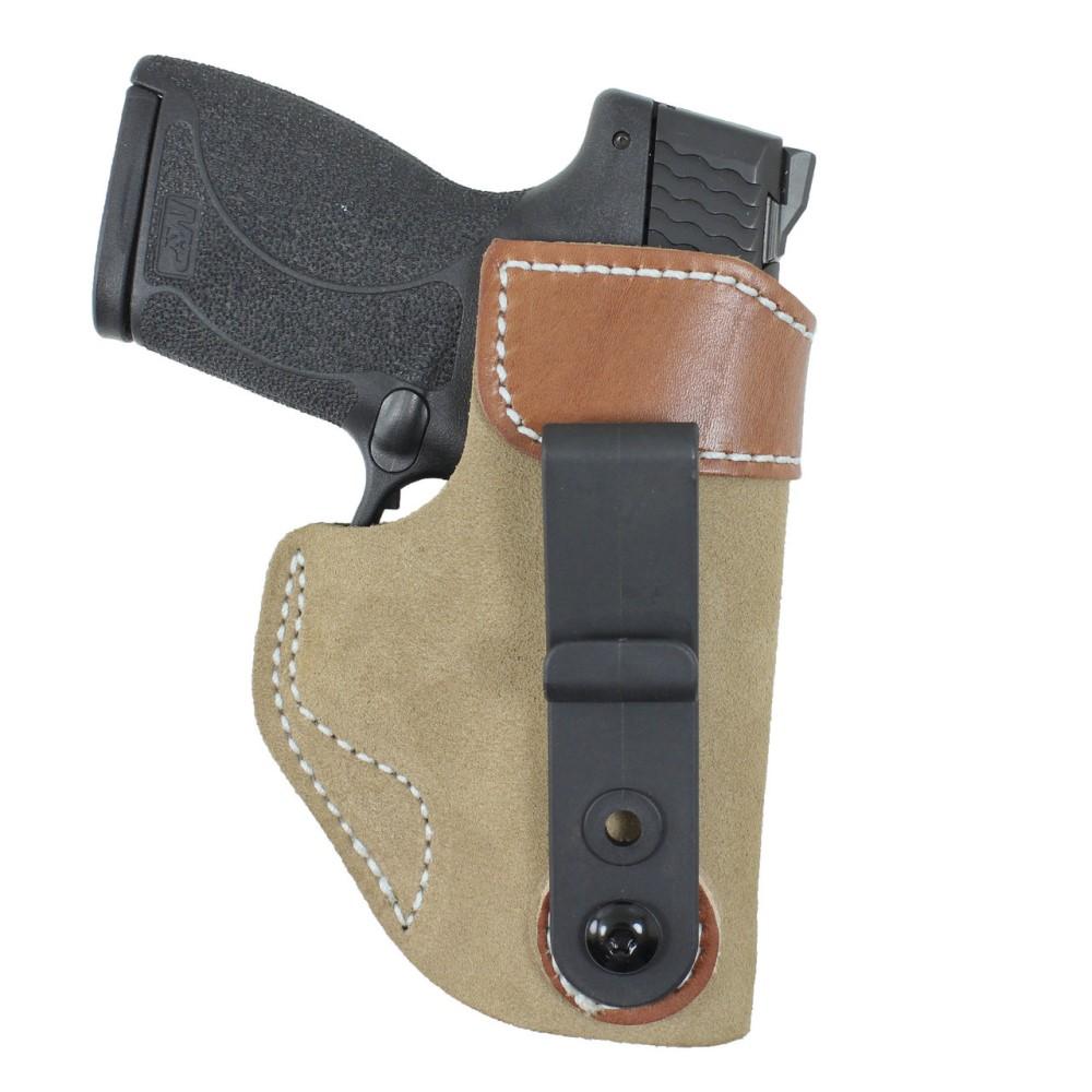 DeSantis Sof-Tuck Holster for S&W Bodyguard 380 Natural Suede RH 1 DeSantis Sof-Tuck Holster for S&W Bodyguard 380 Natural Suede RH
