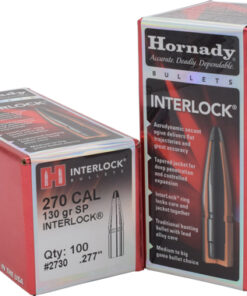 HORNADY BULLETS 270 CAL .277 - 130GR JSP 100CT 25BX/CS