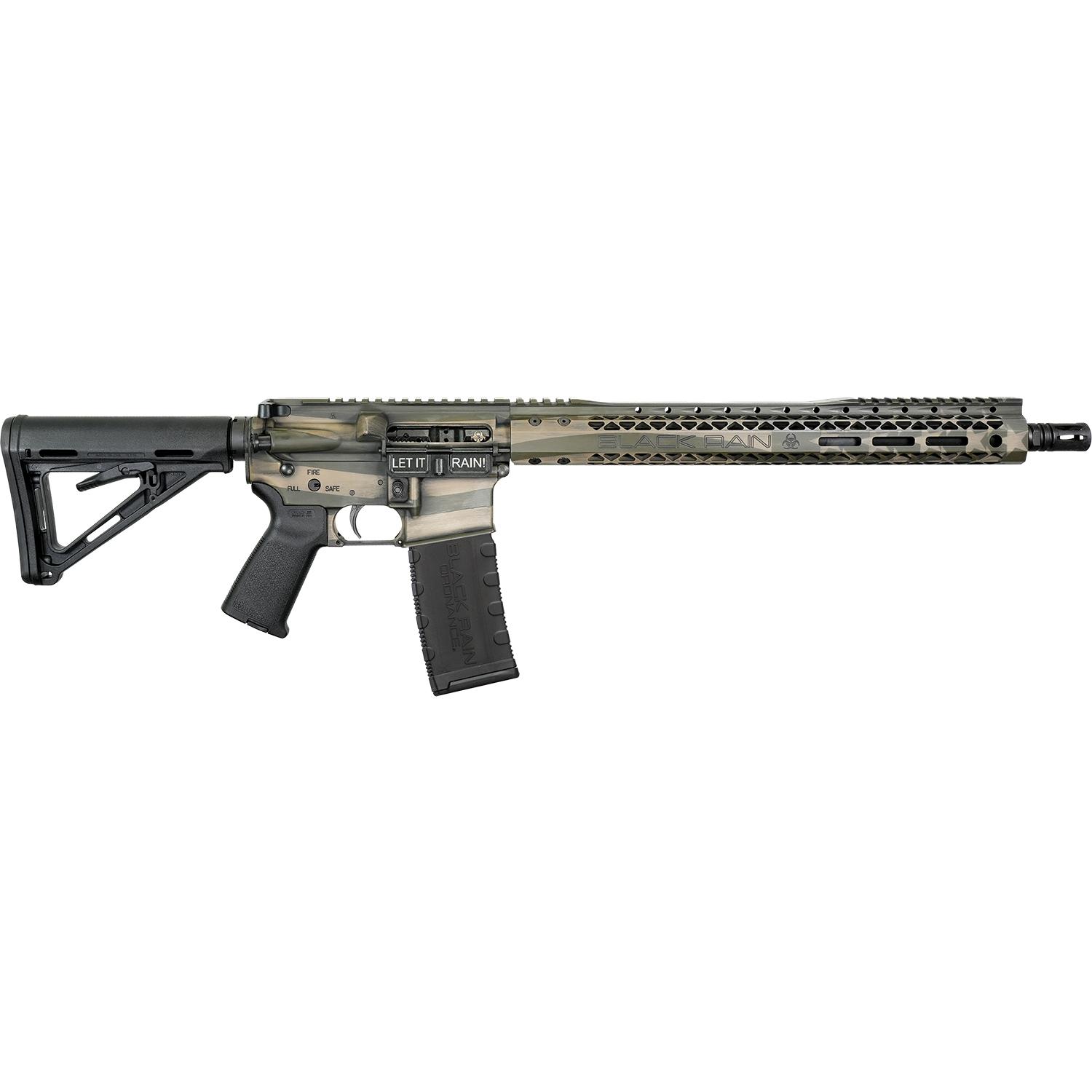 Black Rain Ordnance Spec+ Patriot Rifle 5.56mm 30rd Magazine 16" Barrel FDE/OD American Flag Finish