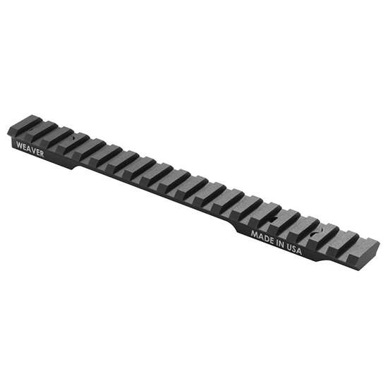 WEAVER EXTENDED MULTI SLOT BASE SAVAGE AXIS 1&2 8-40 SCREWS POST 6/2021 MATTE ( 12 PER CASE )