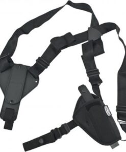 Uncle Mike's Plain Black Nylon Shoulder Holster 8700 AM#0