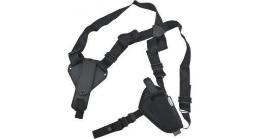 Uncle Mike's Plain Black Nylon Shoulder Holster 8700 AM#0