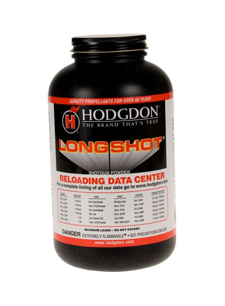 HODGDON PIST/SHTGN POWDER LONGSHOT 1-LB CAN ( 10 PER CASE )