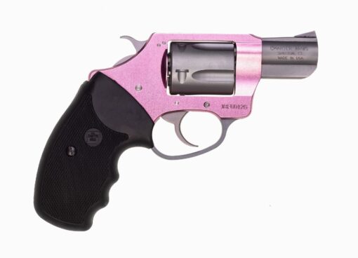 Charter  Arms - THE PINK LADY .38 Special 2" 5rd Full  Grip Pink/Stainless Steel CA MA - Image 2