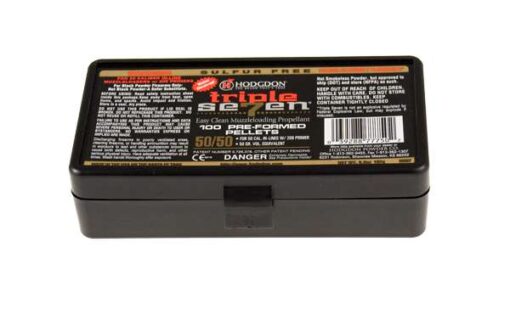 HODGDON TRIPLE 7 100/BOX POWDER PELLETS 50CAL 50GR ( 12 PER CASE )