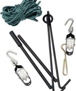 LEM Products Collapsible Gambrel with Rope Hoist