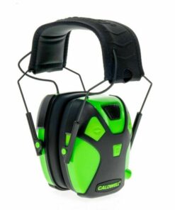 Caldwell E-Max Pro Earmuffs - Neon Green 23db NRR