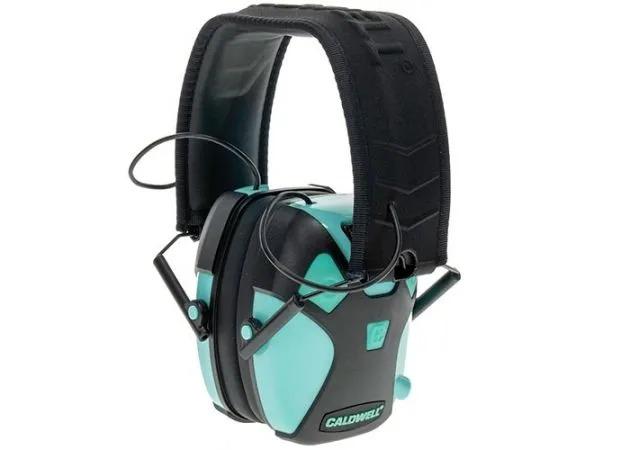 Caldwell E-Max Pro 23db Electronic Earmuffs-Aqua