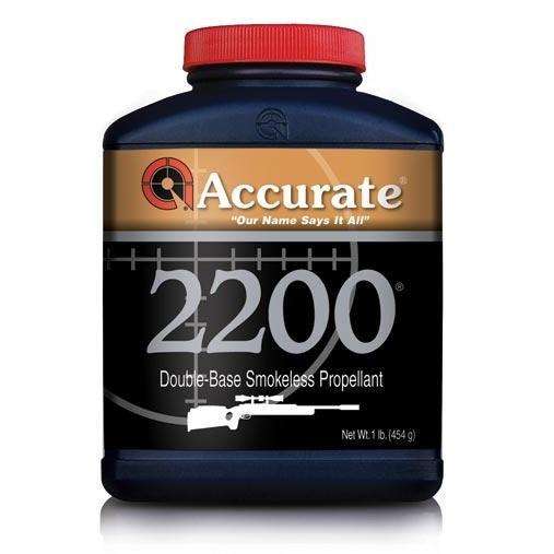 ACCURATE 2200 RIFLE POWDER 1 LB ( 10 PER CASE )