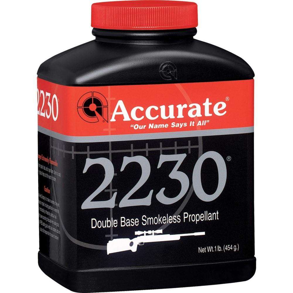 ACCURATE 2230 RIFLE POWDER 1 LB ( 10 PER CASE )