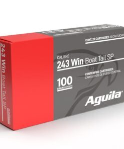 Aguila Rifle Ammunition 243 Win 60gr SP 2960 fps 20/ct