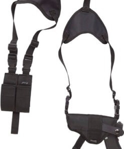 BULLDOG DELUXE HZTL-SHOULDER - HOLSTER RH/LH 4-4.5" BBL'S BLK