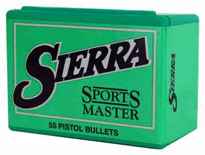 SIERRA BULLETS 10MM .400 - 165GR JHP 100CT