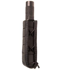 HIGH SPEED GEAR DUTY EXTENDED PISTOL TACO U-MOUNT HIDDEN SHOCK CORD BLACK