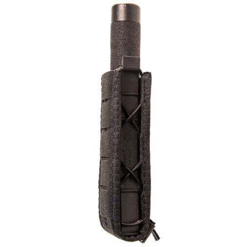 HIGH SPEED GEAR DUTY EXTENDED PISTOL TACO U-MOUNT HIDDEN SHOCK CORD BLACK