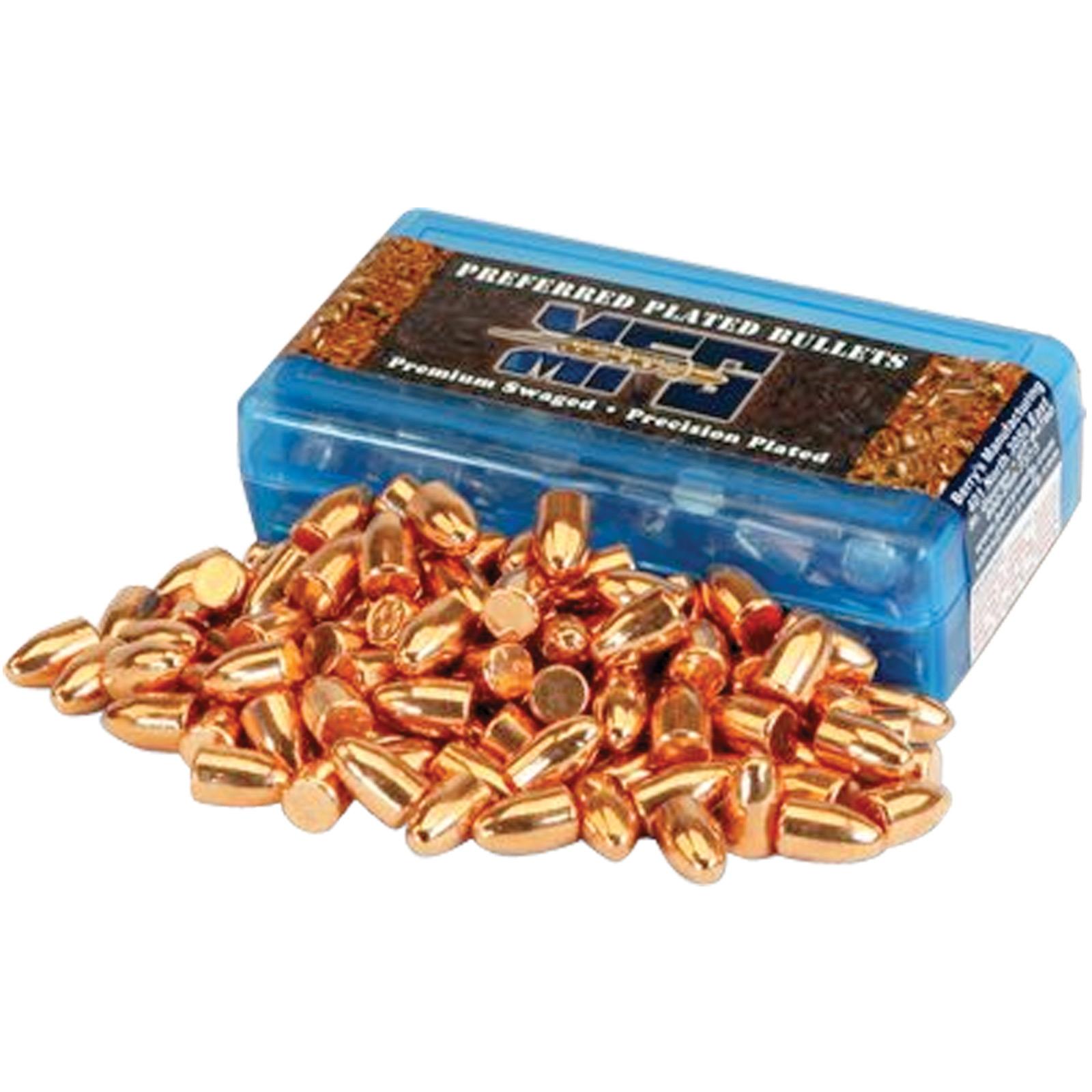 Berry's Preferred Plated Pistol Bullets .38/357 cal 357" 158 gr FP 250/ct