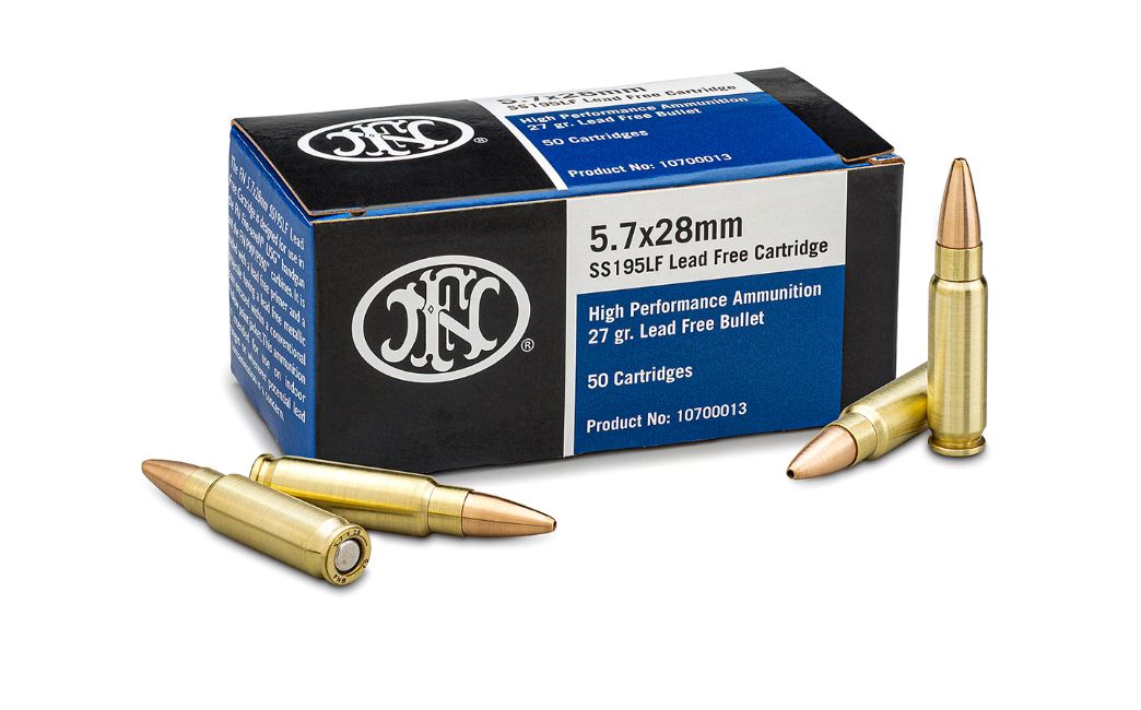 FN AMMO 27GR 5.7 LEAD FREE 50RD.