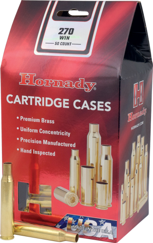 HORNADY UNPRIMED CASES - 270 WIN 50PK 5BX/CS