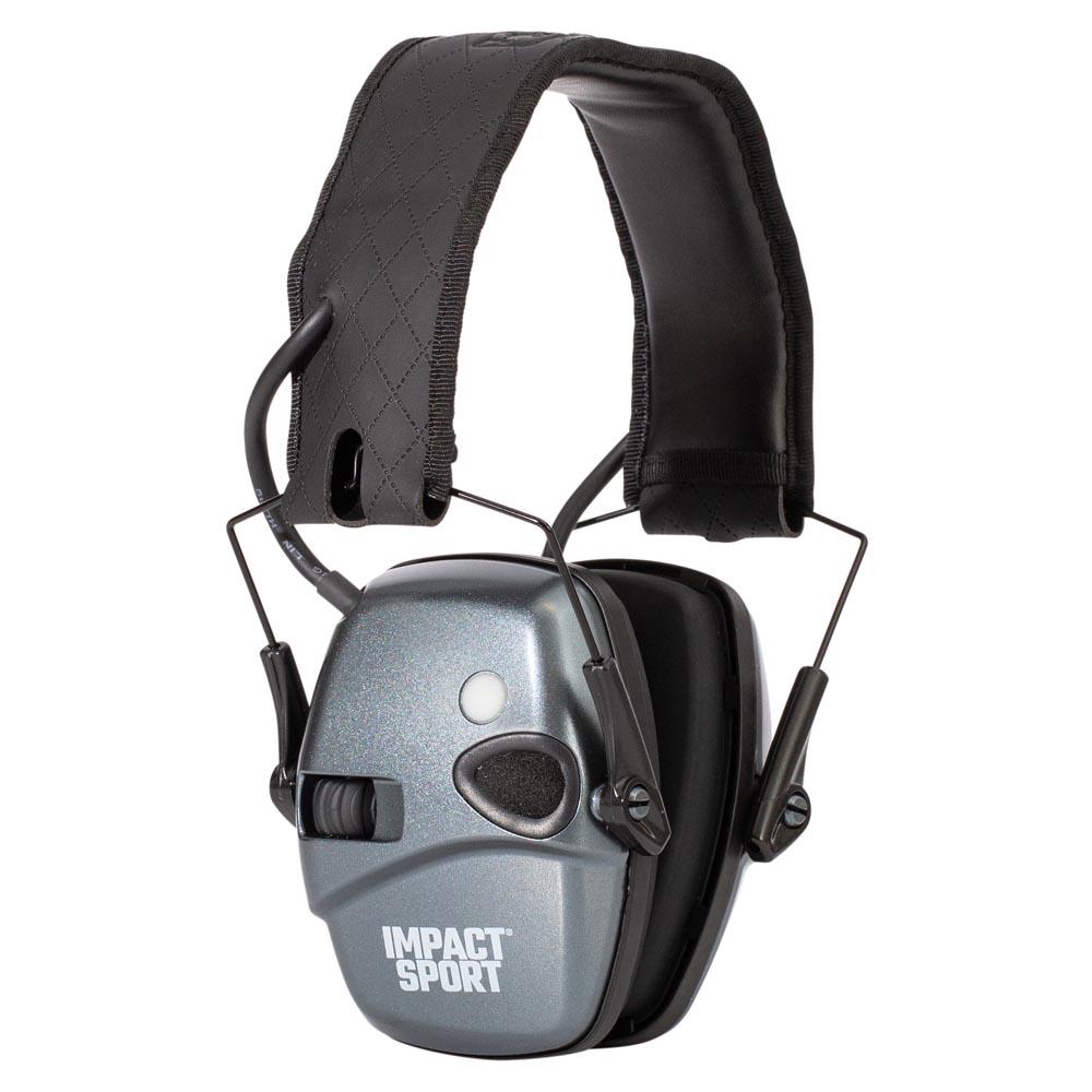 Howard Leight Impact Sport Shooting Electronic Ear Muffs with Bluetooth 21dB Charcoal Grey 1 Howard Leight Impact Sport Shooting Electronic Ear Muffs with Bluetooth 21dB Charcoal Grey