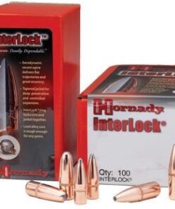 Hornady InterLock Bullets .30 cal .308" 220 gr RN 100/ct