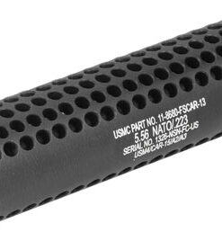 GUNTEC AR15 FAKE SUPPRESSOR - SOCOM STYLE 1/2X28 TPI BLACK