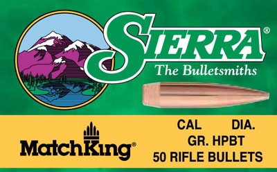 SIERRA BULLETS 6.5MM .264 - 120GR HP-BT MATCH 100CT 1 SIERRA BULLETS 6.5MM .264 - 120GR HP-BT MATCH 100CT