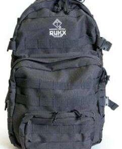 RUKX GEAR TACTICAL 3 DAY BACKPACK BLACK (6/CASE)