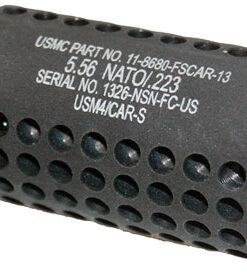 GUNTEC AR15 FAKE SUPPRESSOR - SOCOM MINI 1/2X28 TPI BLACK