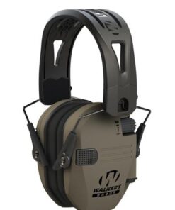 Walker's Razor Tacti-Grip Ear Muffs -FDE 23NRR