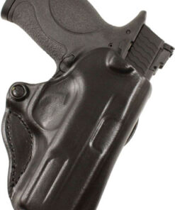 DESANTIS MINI SCABBARD HOLSTER - RH OWB LEATHER SIG P365 BLACK