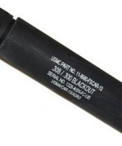 GUNTEC AR308 FAKE SUPPRESSOR - 5.5" 5/8X24 THREADS BLACK