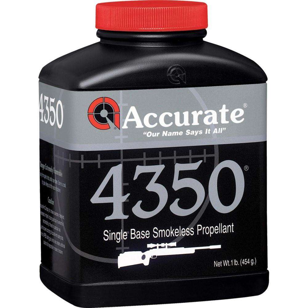 ACCURATE 4350 RIFLE POWDER 1 LB ( 10 PER CASE )