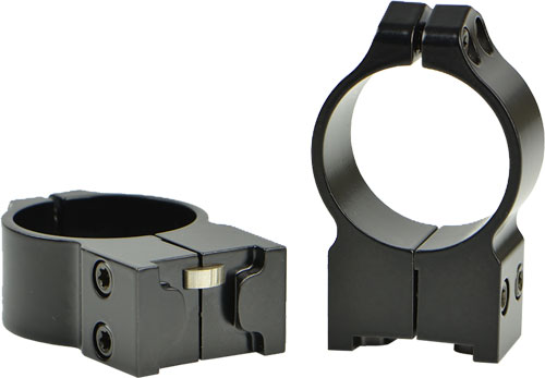 WARNE RINGS 30MM RUGER HIGH - NO.1/MINI14/BLACKHAWK MATTE