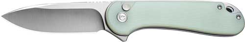 CIVIVI KNIFE ELEMENTUM II 2.96 - " NATURAL G10/SATIN BTTN LOCK