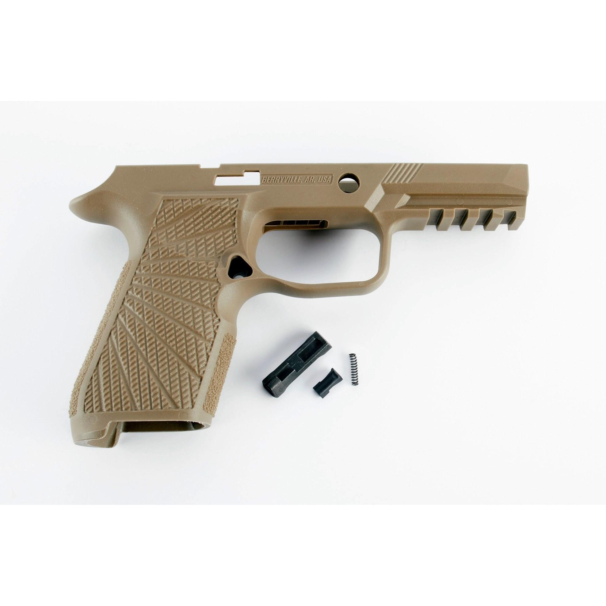 Wilson Combat Grip Module for Sig Sauer P320 Compact No Manual Safety Tan