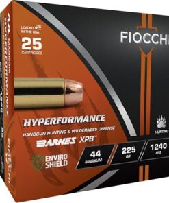 FIOCCHI Hyperformance Hunt Handgun Ammunition .44 Rem Mag 225gr HP 1240 fps 25/ct