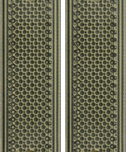 MI LEVER ACTION G10 STRAIGHT - GRIP PANEL OD GREEN / BLACK