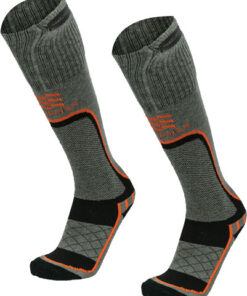 MOBILE WARMING MEN'S PREMIUM - 2.0 MERINO HTD SOCKS GRAY XLRG