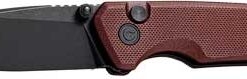 CIVIVI KNIFE ALTUS 2.97" - BURGUNDY G10/BLK STNWSH BLADE