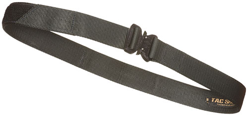 TAC SHIELD GUN BELT TACTICAL - 1.75" W/COBRA BUCKLE LARGE BLK