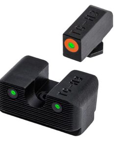 Truglo Tritium Pro Night Sight Set (High) Glock 20 21 25 28 29 30 31 32 37 40 and 41(Excluding M.O.S. models) - Orange