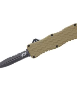 Schrade Uproar Tactical D/A OTF Knife 3" Blade FDE