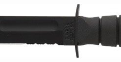 KA-BAR SHORT KA-BAR - 5.25" SERR W/PLASTIC SHEATH