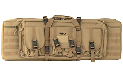 ATI TACTICAL 36" DOUBLE GUN CASE TAN 1 ATI TACTICAL 36" DOUBLE GUN CASE TAN