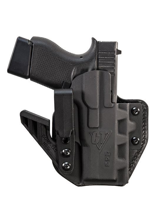 CompTac eV2 Max Hybrid Appendix IWB Holster - SW - MP Shield 9mm/40 - Right - Black