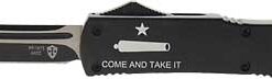 TEMPLAR KNIFE SLIM OTF COME - AND TAKE IT 3.1" BLACK TANTO