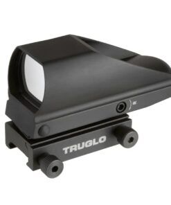 Truglo Tru-Brite Multi-Reticle Dual Color Open Red Dot Sight 24x34mm Window Black Boxed
