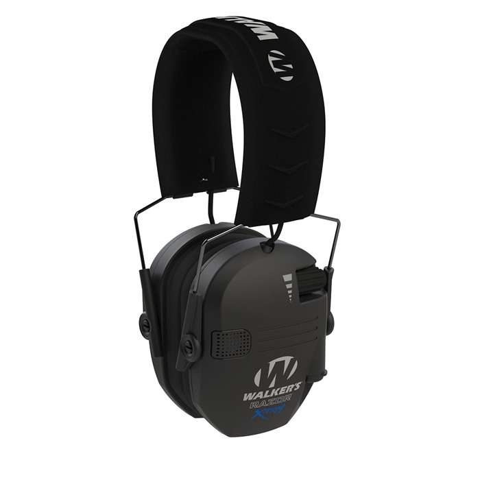 GSM WALKER'S RAZOR XTRM MUFF W COOLING PADS & MOISTURE WICKING HEADBAND BLACK ( 4 PER CASE )