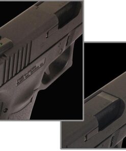 Truglo TFO Tritium/Fiber-Optic Day/Night Sights Fit Novak 1911 .260/.450 Front/Rear Green