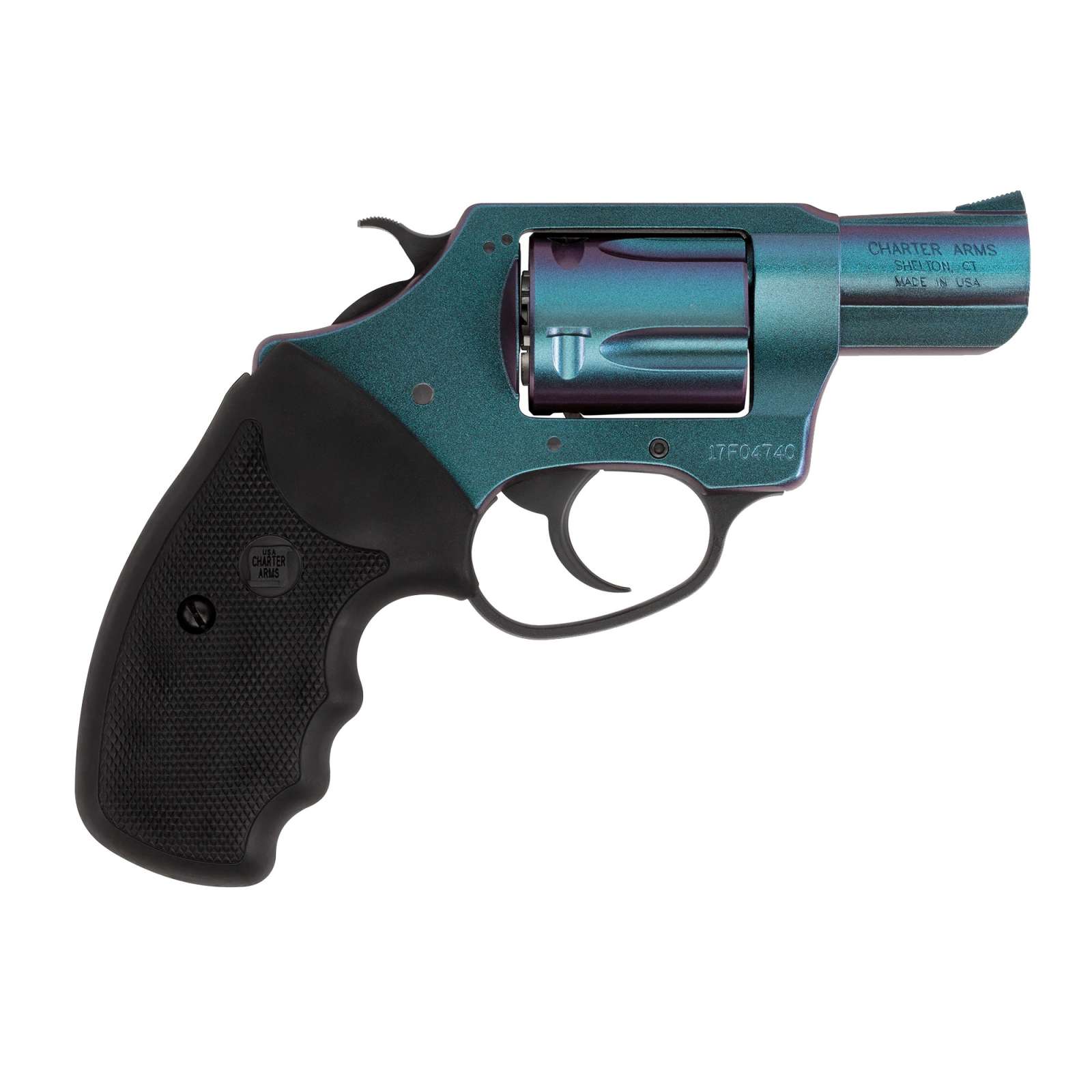 CHARTER ARMS CHAMELEON HGR 38SPC 2" BBL IRIDESCENT FINISH 5/RD